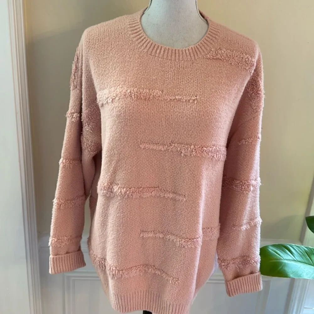 Jodifl Oversized Crew Neck Sweater